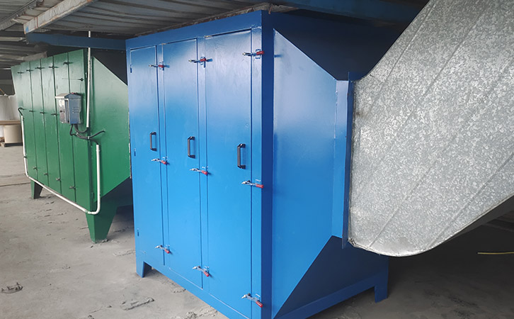 廢氣吸附塔，活性炭廢氣處理設(shè)備定制安裝