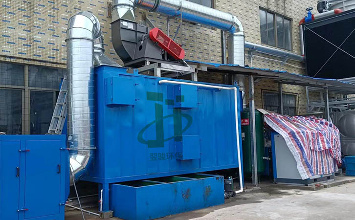 有機廢氣的處理設(shè)備-生物法+活性炭吸附器工程案例