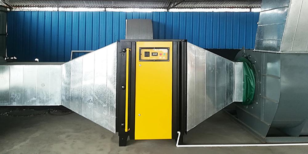 嘉益塑料注塑廢氣治理工程定制案例