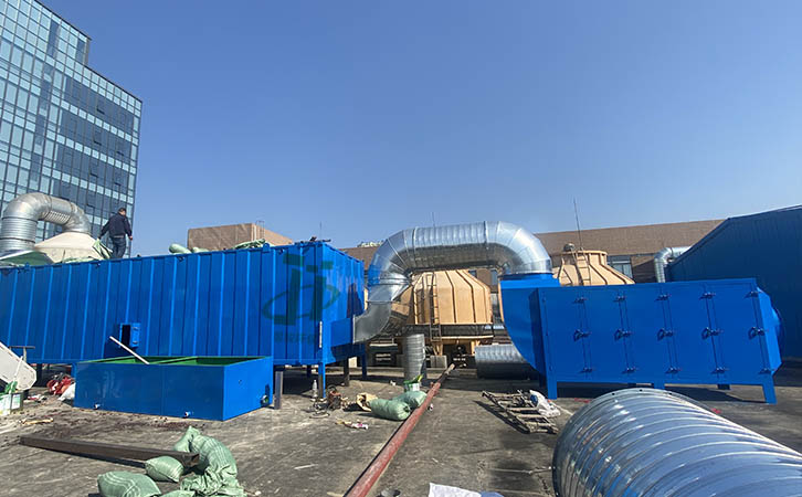 生物法處理有機廢氣裝置定制生產(chǎn)安裝