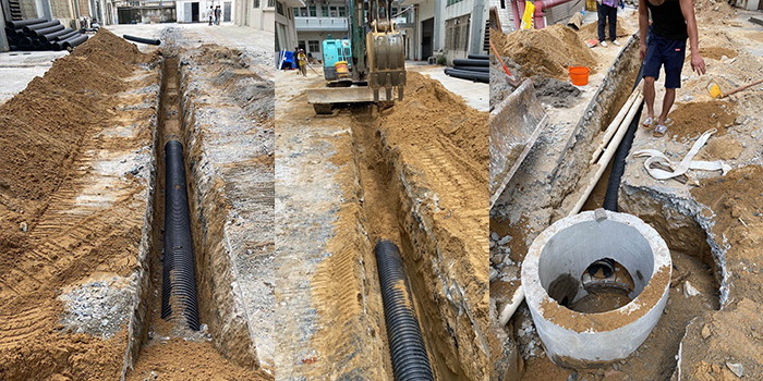 什么情況雨污分流需要隔油池？雨污分流施工現(xiàn)場