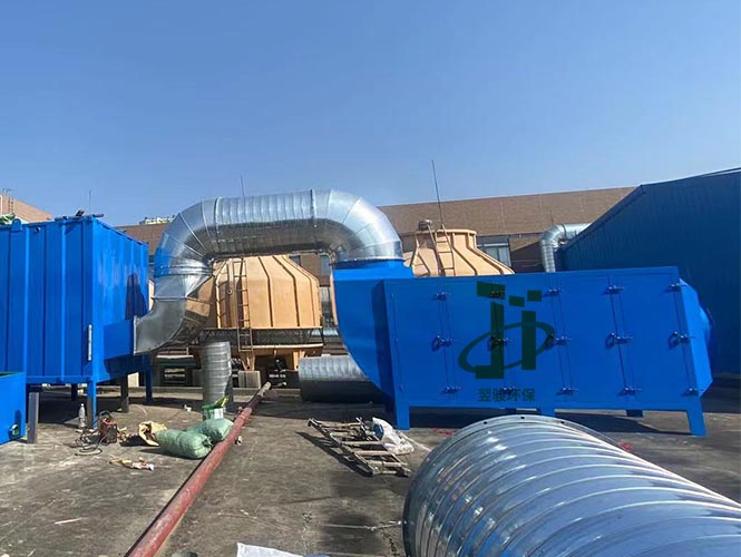 塑料廢氣活性炭吸附塔