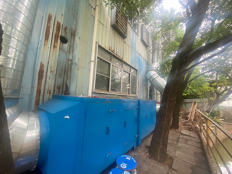 興紡廢氣治理設(shè)施圖