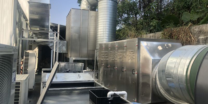 噴油廢氣(高效脫漆塔+活性炭吸附器)處理工藝 噴油廢氣(高效脫漆塔+活性炭吸附器)處理工藝