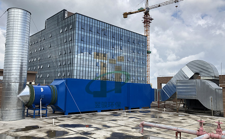 生物除臭系統(tǒng)設(shè)備+活性炭吸附器廢氣處理工程案例